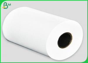 Buy cheap 690mm * 6000m Jumbo Roll 55gsm Thermal Paper For Movie Ticket Printing product