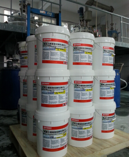 Concrete Sealer, silicate based densifier and hardener