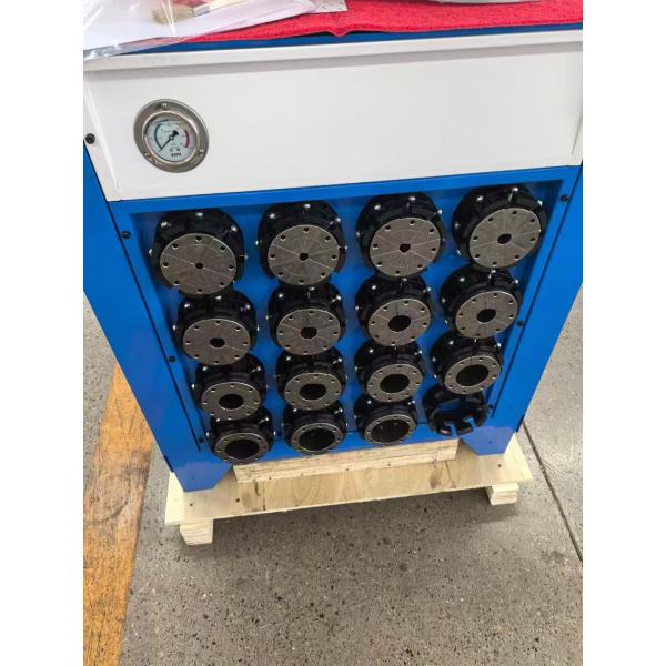 1/4 To 3" PLC Control Systerm 5.5kw Working Efficiency 300 Pieces/H With Fast Change Moulds Tools Hydraulic Hose Crimping Machine