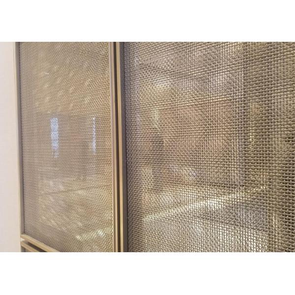 SS 304 Architectural Cable Woven Mesh Panel 3m Width