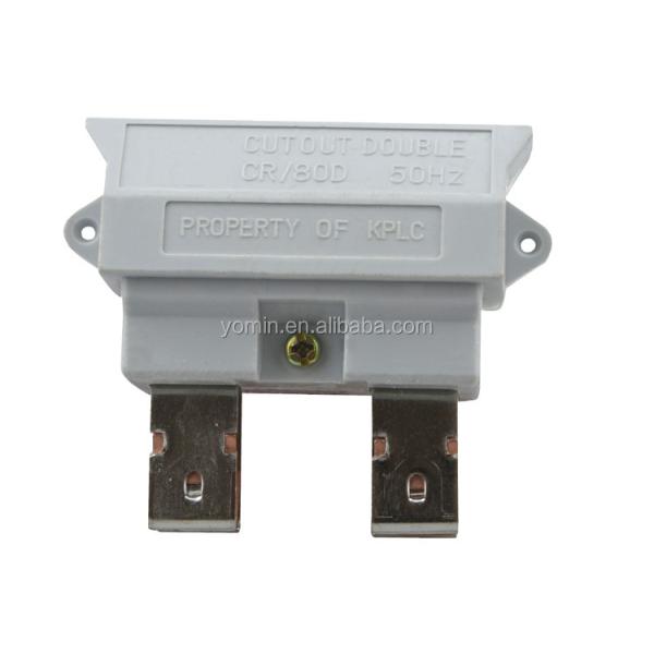 cut-out fuse 1P+N 60/80A (Double)