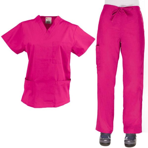 Fashionable Disposable Scrub Suits , Super Soft SMS Navy Blue Nursing Scrubs