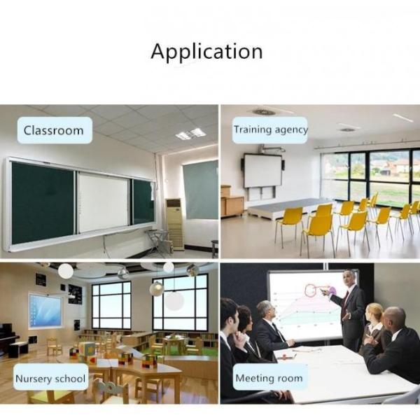 86'' Smart Board Interactive Whiteboard with Infrared Touch and 10-Point Multi-Touch for Classroom