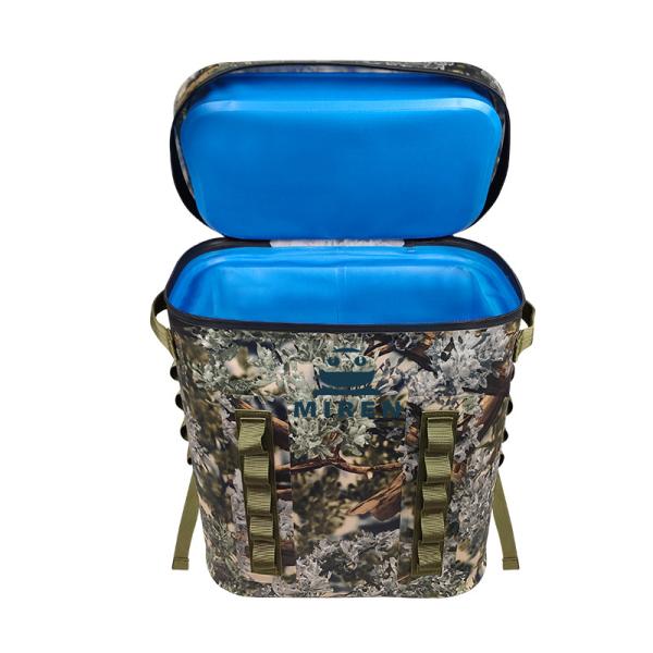 20L Leakproof Camo Insulated Backpack Cooler For Hiking Picnic
