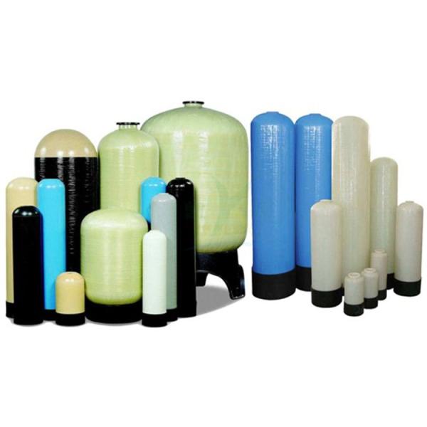 RO FRP Sealed Reverse Osmosis Water Storage Tank 0.25M3 - 200M3 With Blue / Nature White