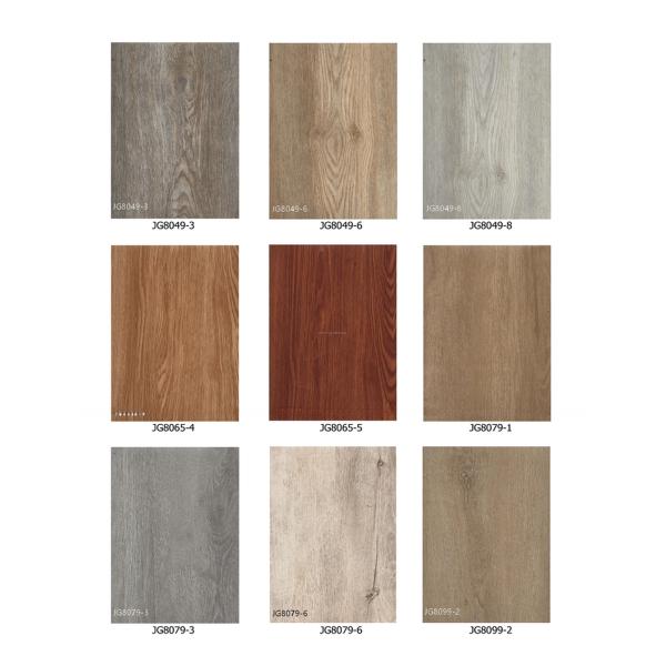 Modern Design SPC Flooring with Wood Embossed Surface Texture and Environmental Health