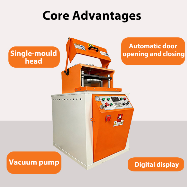 Semi-Automatic Centrifuge Machine Zinc Alloy Pet lapel Pin Casting Rotary Casting Equipment
