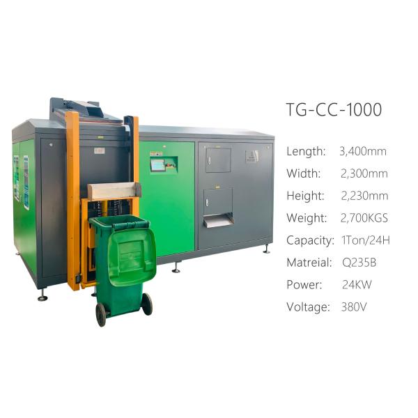 TOGO Environment Protection Compost Making Machine From Kitchen Waste To Manure
