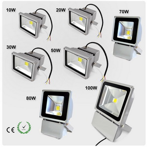 Outdoor LED Flood Light, 50W Daylight White 6500K Waterproof Security Lights