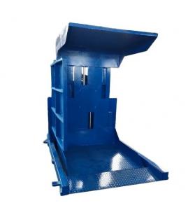 China Hydraulic Pallet Inverter Rotator 2000kg 180° Pallet Flipper Tilter Upenders Changer on sale