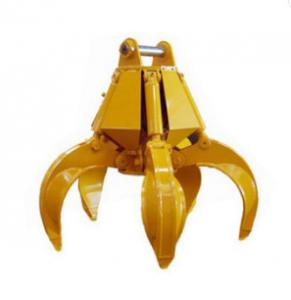 Buy cheap DH140 DH150 DH180 Excavator Peel Grab Driven By Separate Cylinder product