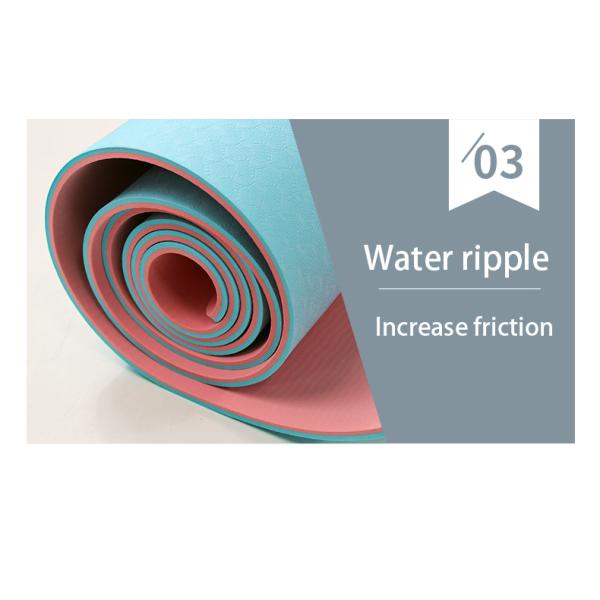 Workout 10MM 1.83M 6MM Extra Thick Padded Anti Skid Exercise Mat Multi Function