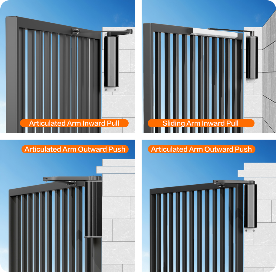 Karm4 Pro 24V Light Duty Gate Opener , Industrial Automatic Gate Openers Access Control