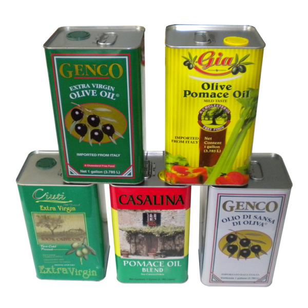 2 Colors Coffee Tin Cans ISO9001 680g Empty Tin Containers