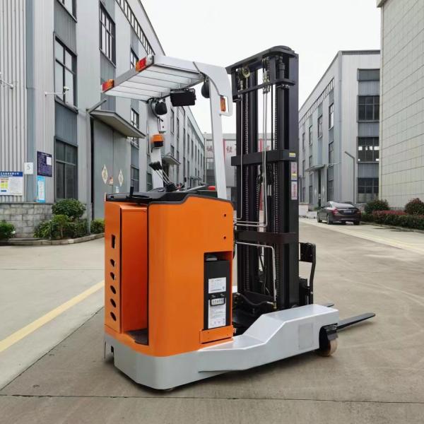 Electric Reach truck Forklift First class High Quality Stand Up Lift Height Advanced Battery Technology
