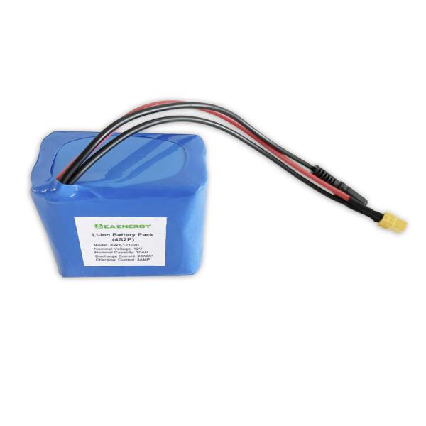 128Wh 12V 10Ah LiFePO4 Battery Packs Lithium Iron Phosphate Battery