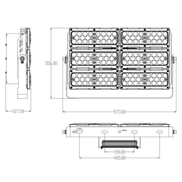 5000W LED Flood Light Ip68 Energy Saving Flood Lights Outdoor