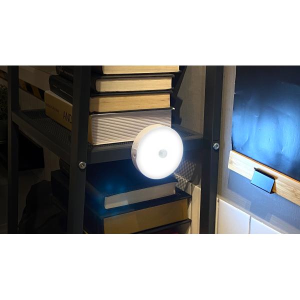 500mAh 3000k USB Rechargeable Night Light 0.88W Wireless Night Light