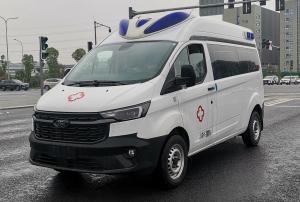 China Ford Transit Medical Ambulance Gasoline 8 Seats Ford Transit Box Ambulance on sale