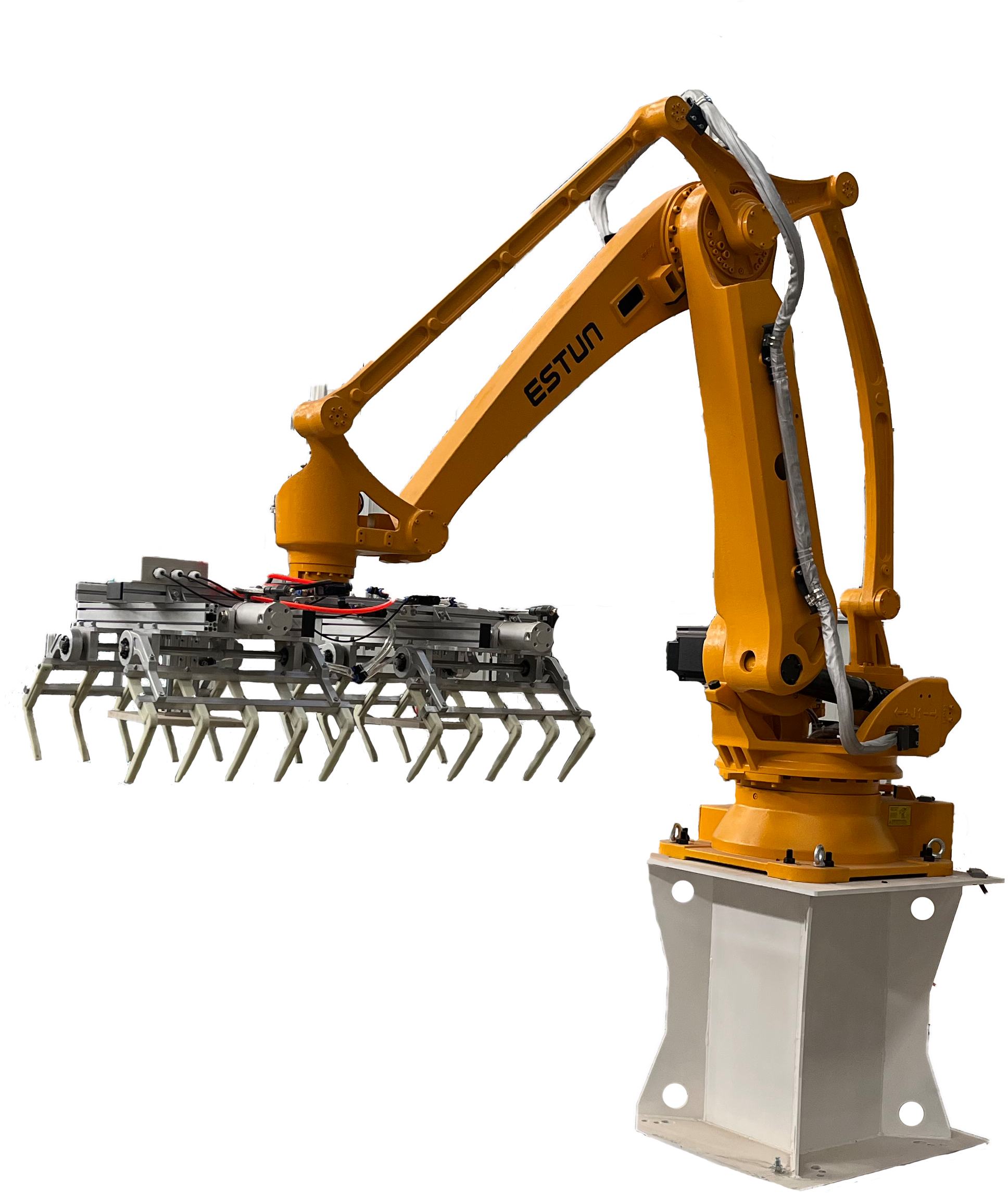Automatic Robotic Arm Palletizer Easy Production Line Integration