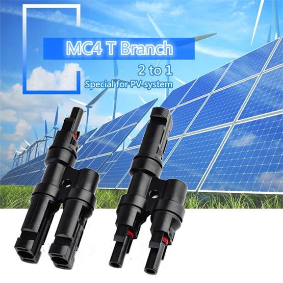 High Strength 1000VDC 30A MC4 Branch Connector