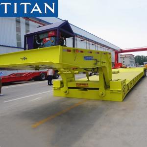 Buy cheap Hydraulic detachable gooseneck trailer used lowboy trailers for sale product