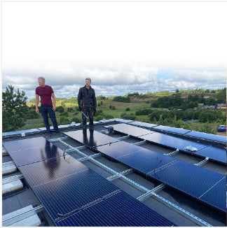 5.5KW/11KW Complete Off Grid Solar System Stand Alone Battery System with white