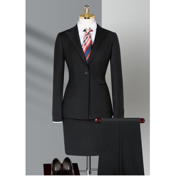 Custom Ladies Double Breasted Formal Suits for Women in Spring Summer Autumn Winter
