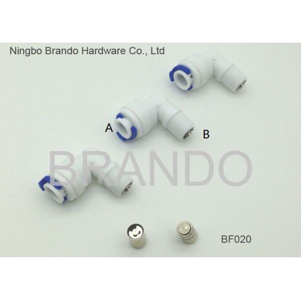 Elbow Plastic Water ChecK Valve Reverse Osmosis Parts , ro system parts