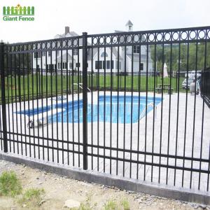China Mesh Swimming Pool Pvc Coated Removable Decorative Aluminium Fencing 1.2m on sale