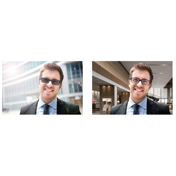 1.56 Single Vision Spin Coat Optical Lens Anti blue light Photochromic lenses