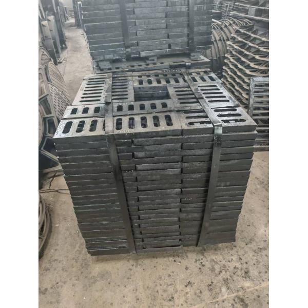 GJS-500-7 Linear Drainage Grate for Municipal Engineering with Square Design