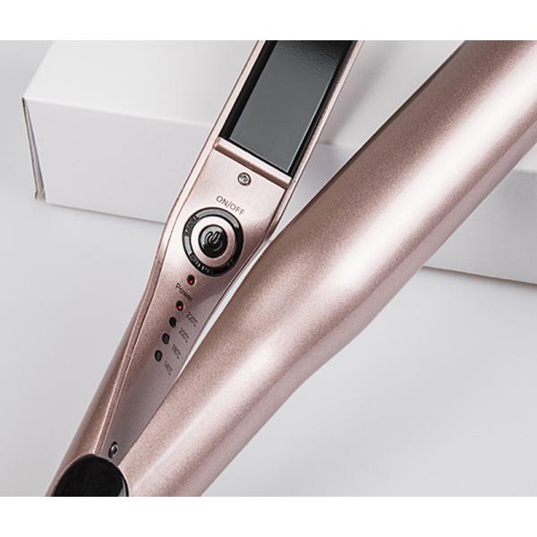 Aluminum OEM 2 In One Straightener And Curler CE ROHS Certification