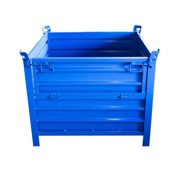 Rigid Corrugated Metal Steel Stillages Cage For Automotive Industry