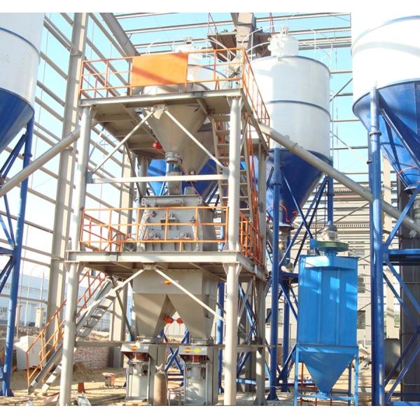Tile Adhesive Production Line Dry Mix Plantformtype Automatic Dry Mortar Production Line