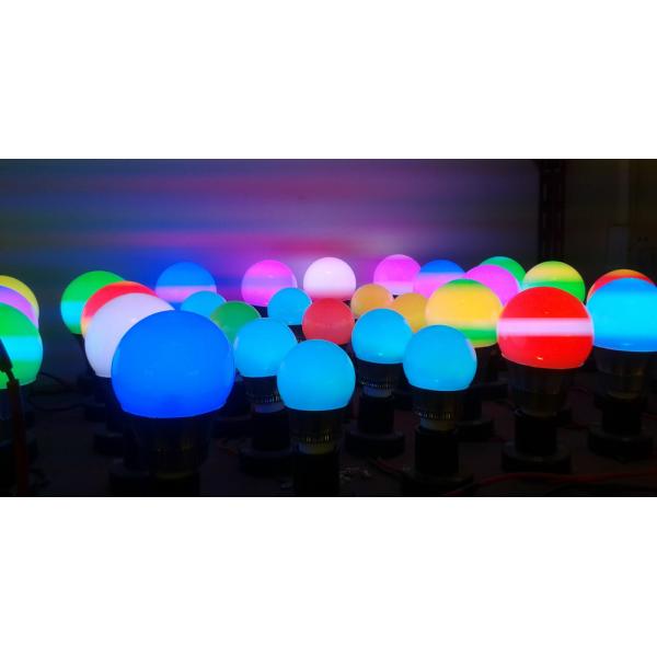 RGB LED Bulb light 16 Colors changing 3W IR remote E27 RGB LED bulb light AC85-265V