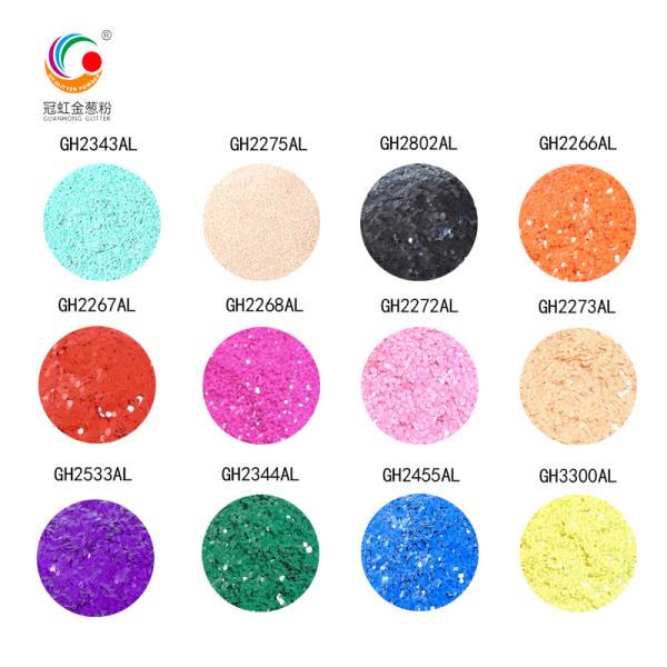 Polyester Chunky Halloween Solvent Resistant Glitter For Quicksand Resin Crafts