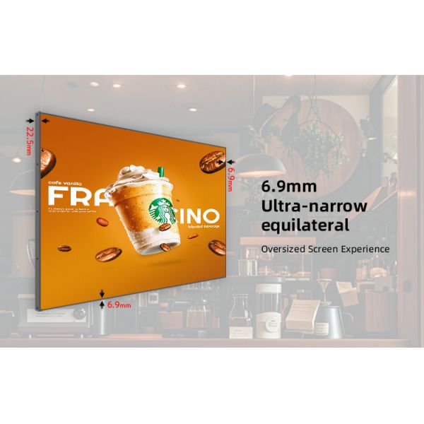1000cd/m2 High Brightness LCD Window Displays Digital Signage