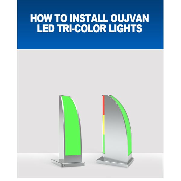 Factory Supply Patented Q3G Sailboat Tri-Color LED Warning Light DC24V Foldable Signal Lamp