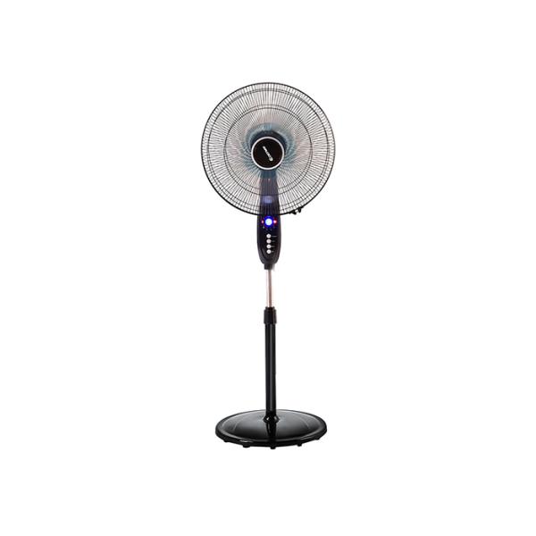 18" Electric Pedestal Fans Adjustable Height Stable Base 5 Blade 110V 60Hz