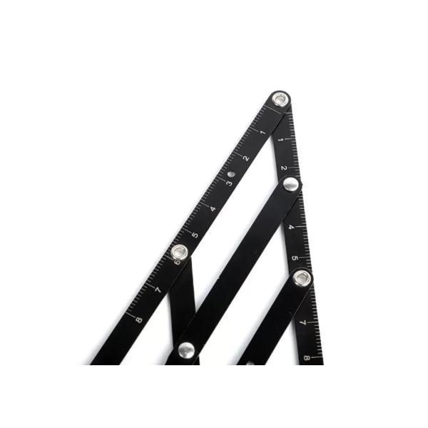 Laser Print Logo Black 4 Prong Stainless Steel Golden Mean Calipers With Scale For Training School