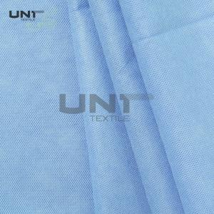 Buy cheap Blue Color Polypropylene PP Spunbond Non Woven Fabric With PE Film Laminated For Medical Bed Sheets product