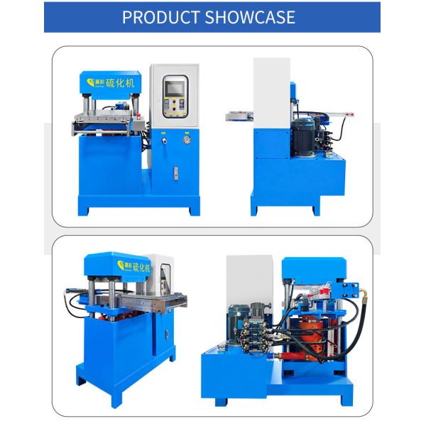 Automatic 70T Silicone Label Vulcanizing Machine for Crafts Keychain Making