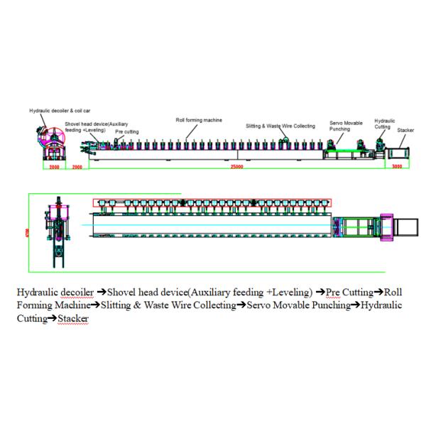 4mm Corrugated Steel Drain Culvert Silo Roll Forming Machine with 15T Hydraulic Decoiler