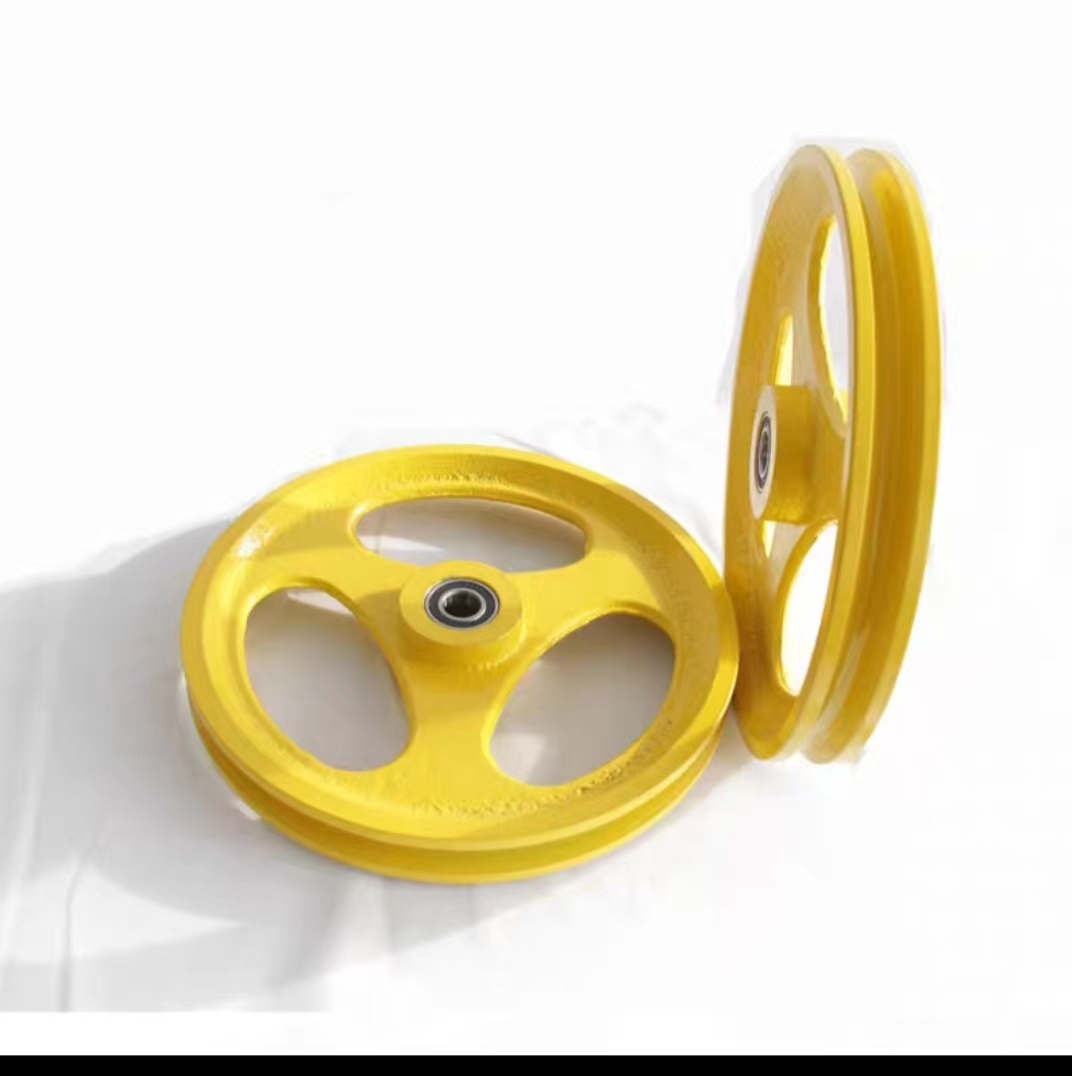 Elevator Wire Rope Tensioning Device Speed Limiter Accessories Tensioning Wheel