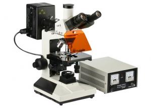 China Epi-Fluorescence Science Lab Microscope 4X 100X Light Microscope Biology on sale