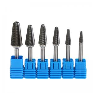 China Certified Carbide Burr Double Cut Cutting Tools Alloy Rotary File on sale