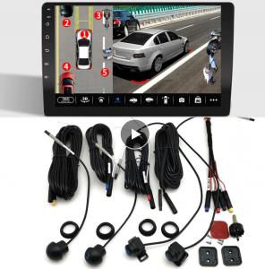 Buy cheap 360 Car Camera Panoramic Surround View 1080P AHD for Android Auto Radio Night product