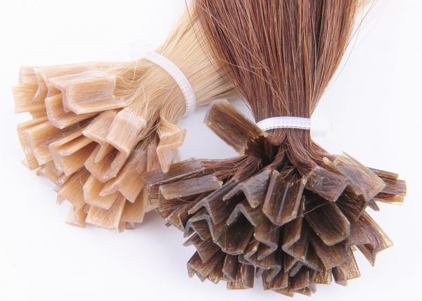 Quality Natural Luster 1g Pre Bonded Hair Extensions , I Tip Fusion Hair Extensions for sale