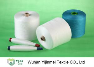 Dyed Colored Ring Spun 100 Percent Polyester Yarn High Strength For Sewing Machine
